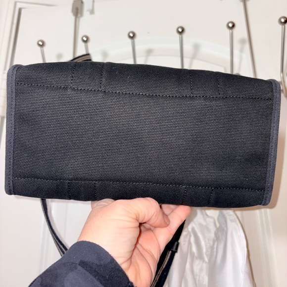 COACH Cargo Tote 26 Black Canvas Crossbody Bag - Excellent Condition - Picture 6 of 14